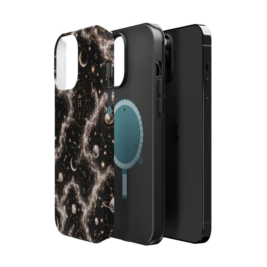 Astrology Galaxy Phone Case — Magnetic Impact-Resistant Cosmic Constellation Design