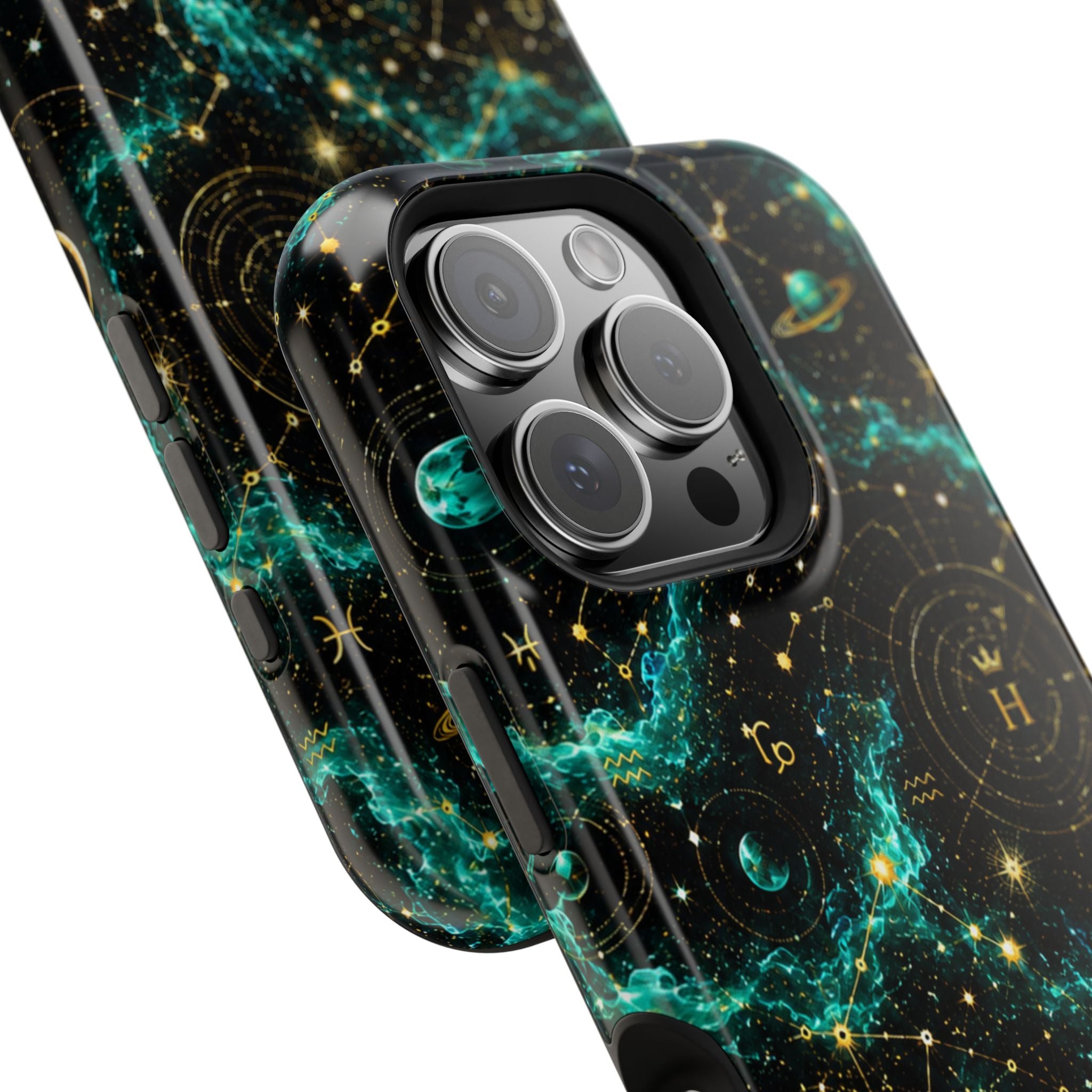 Astrology Nebula Magnetic Impact Phone Case — Zodiac Constellation Design