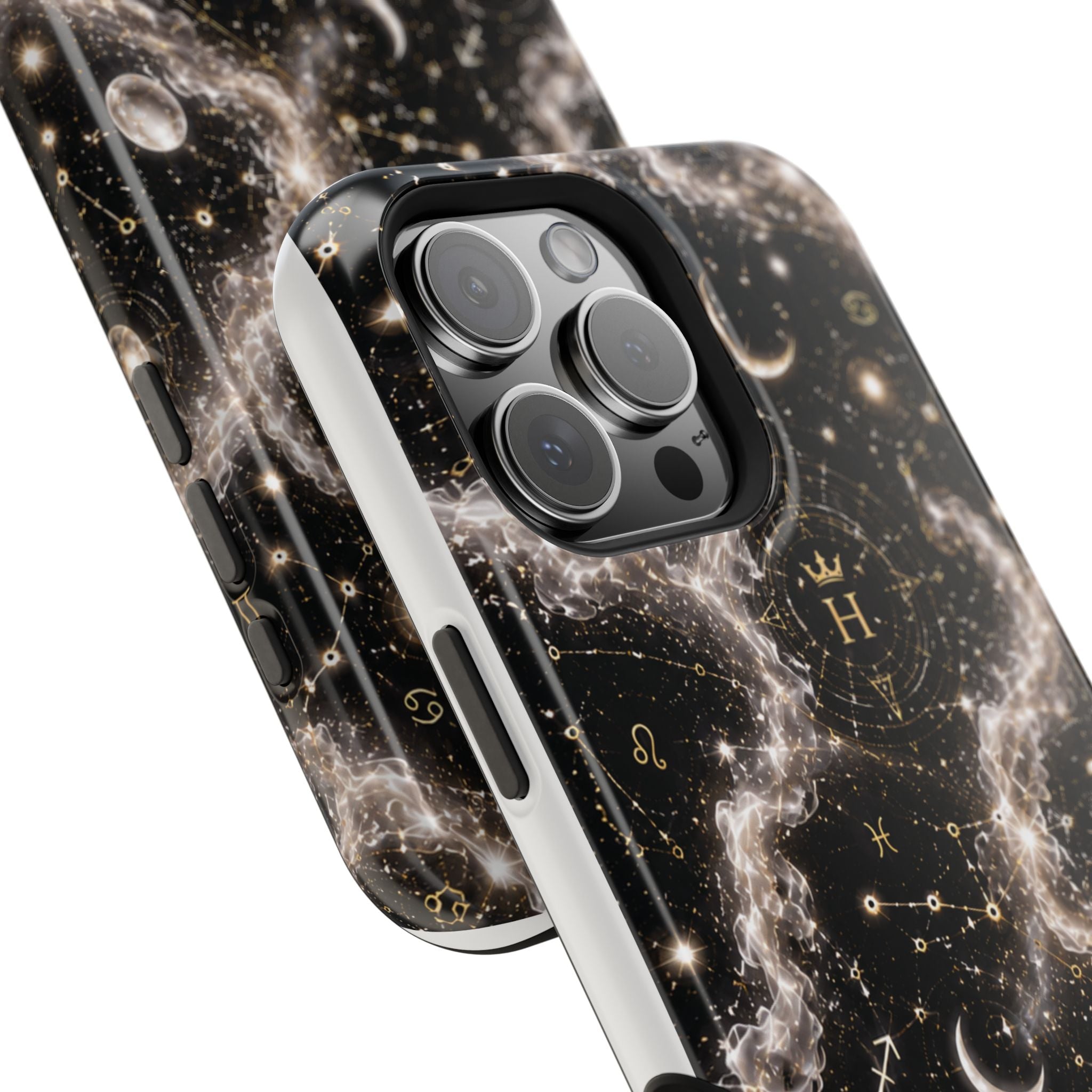 Astrology Galaxy Phone Case — Magnetic Impact-Resistant Cosmic Constellation Design