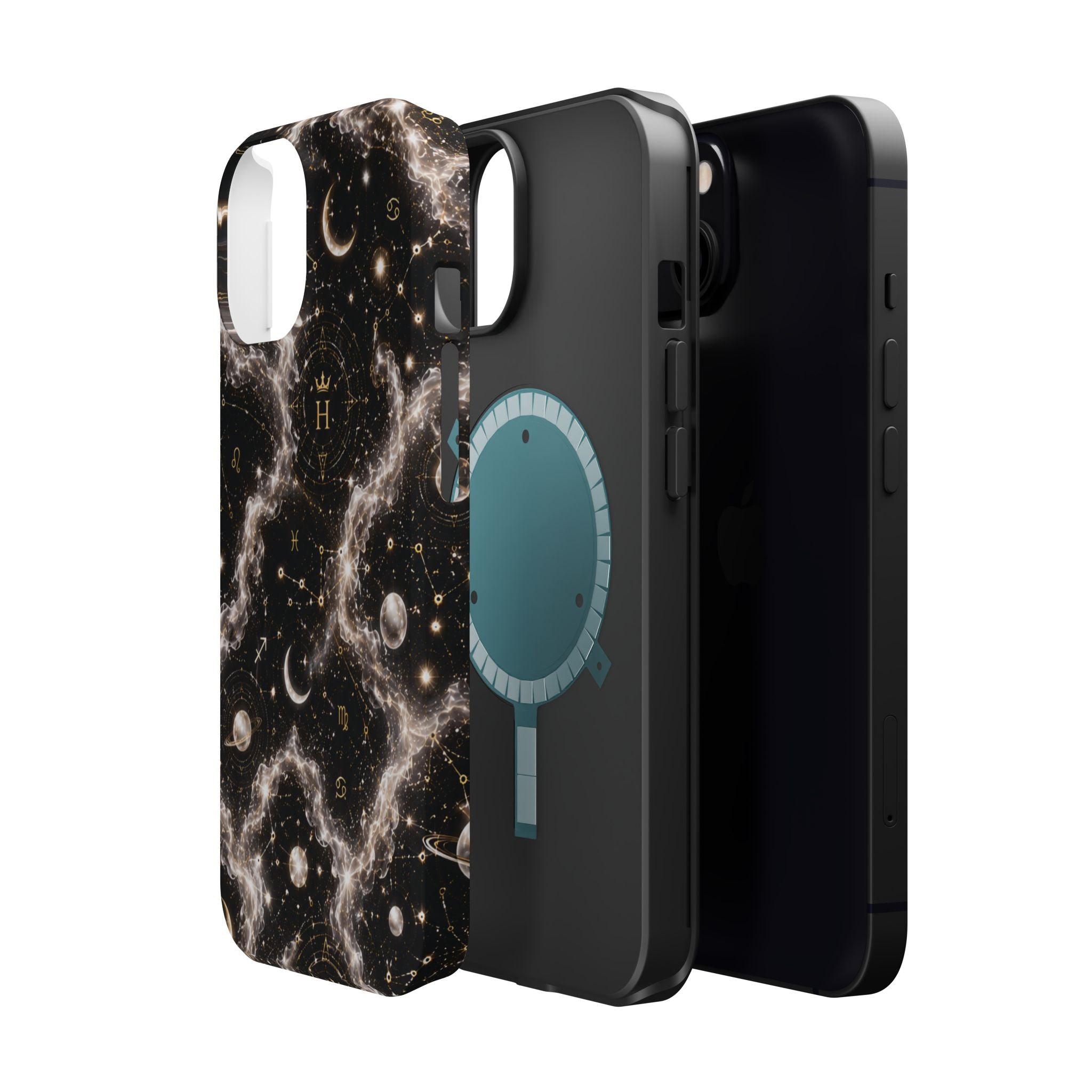 Astrology Galaxy Phone Case — Magnetic Impact-Resistant Cosmic Constellation Design
