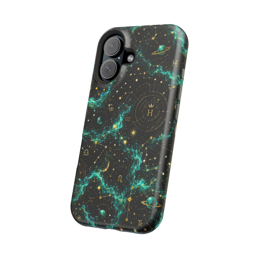 Astrology Nebula Magnetic Impact Phone Case — Zodiac Constellation Design