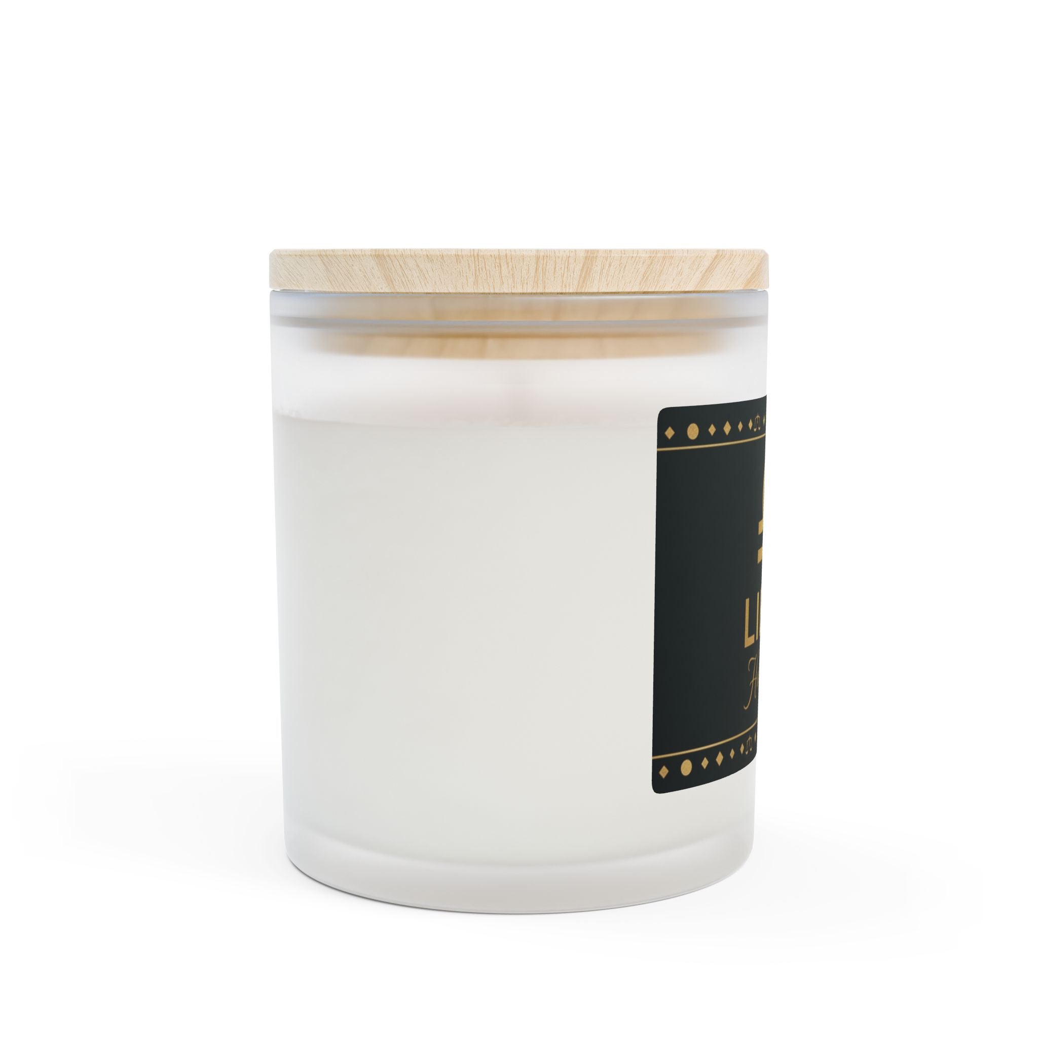 Libra Zodiac Frosted Glass Candle | Humdinger