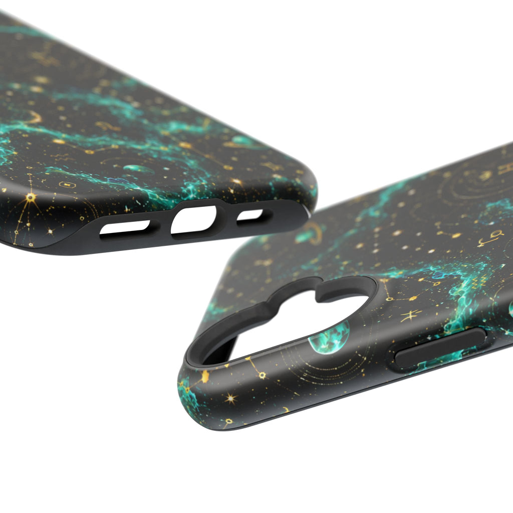 Astrology Nebula Magnetic Impact Phone Case — Zodiac Constellation Design