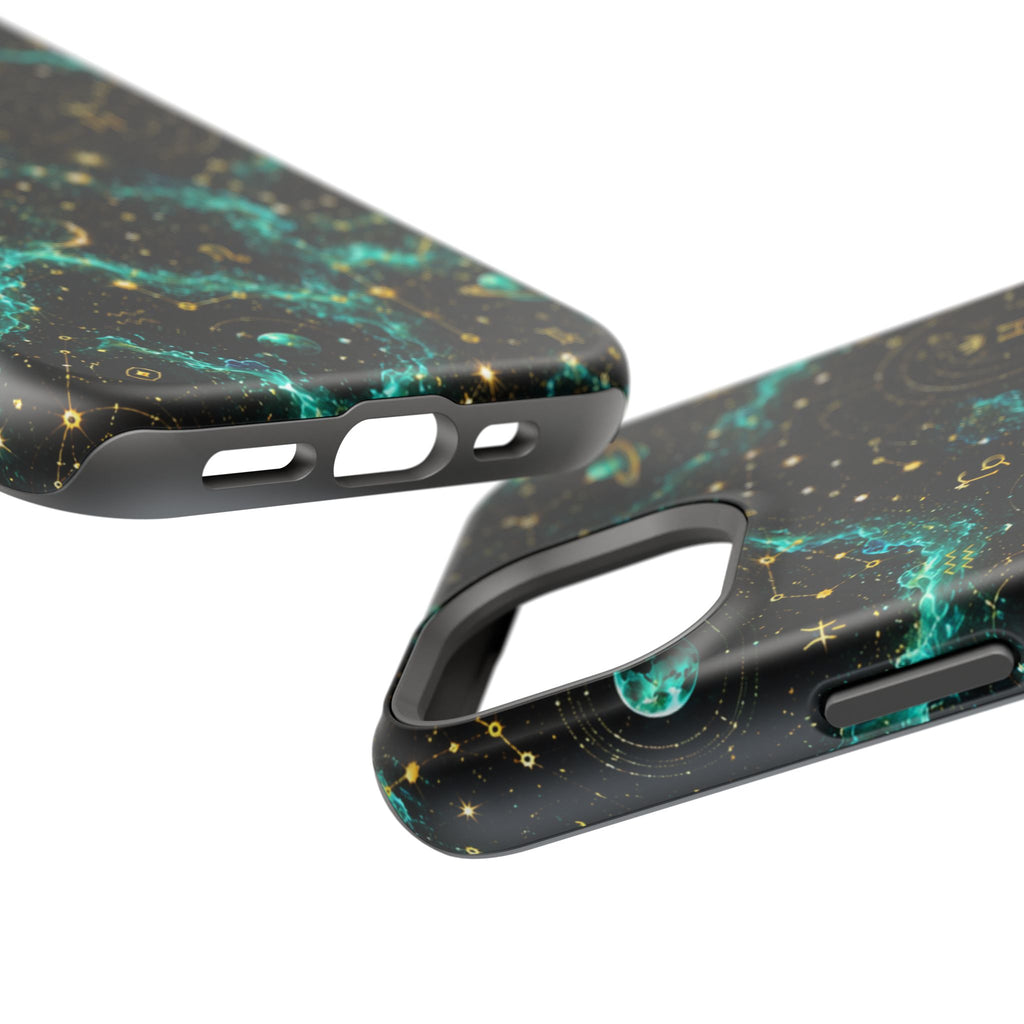 Astrology Nebula Magnetic Impact Phone Case — Zodiac Constellation Design