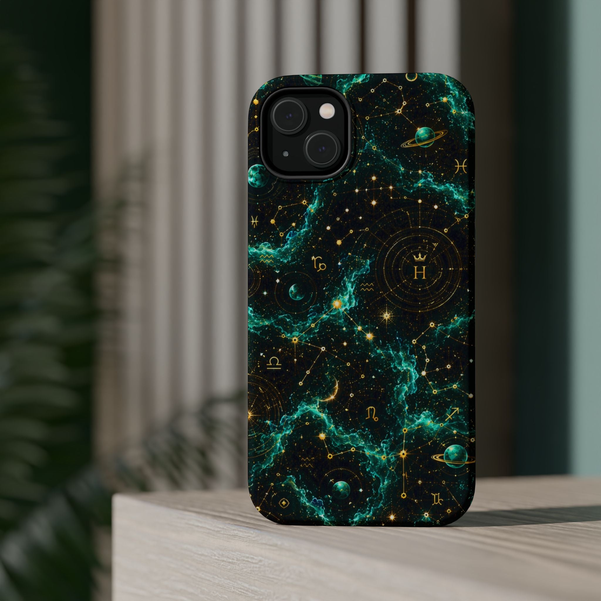 Astrology Nebula Magnetic Impact Phone Case — Zodiac Constellation Design