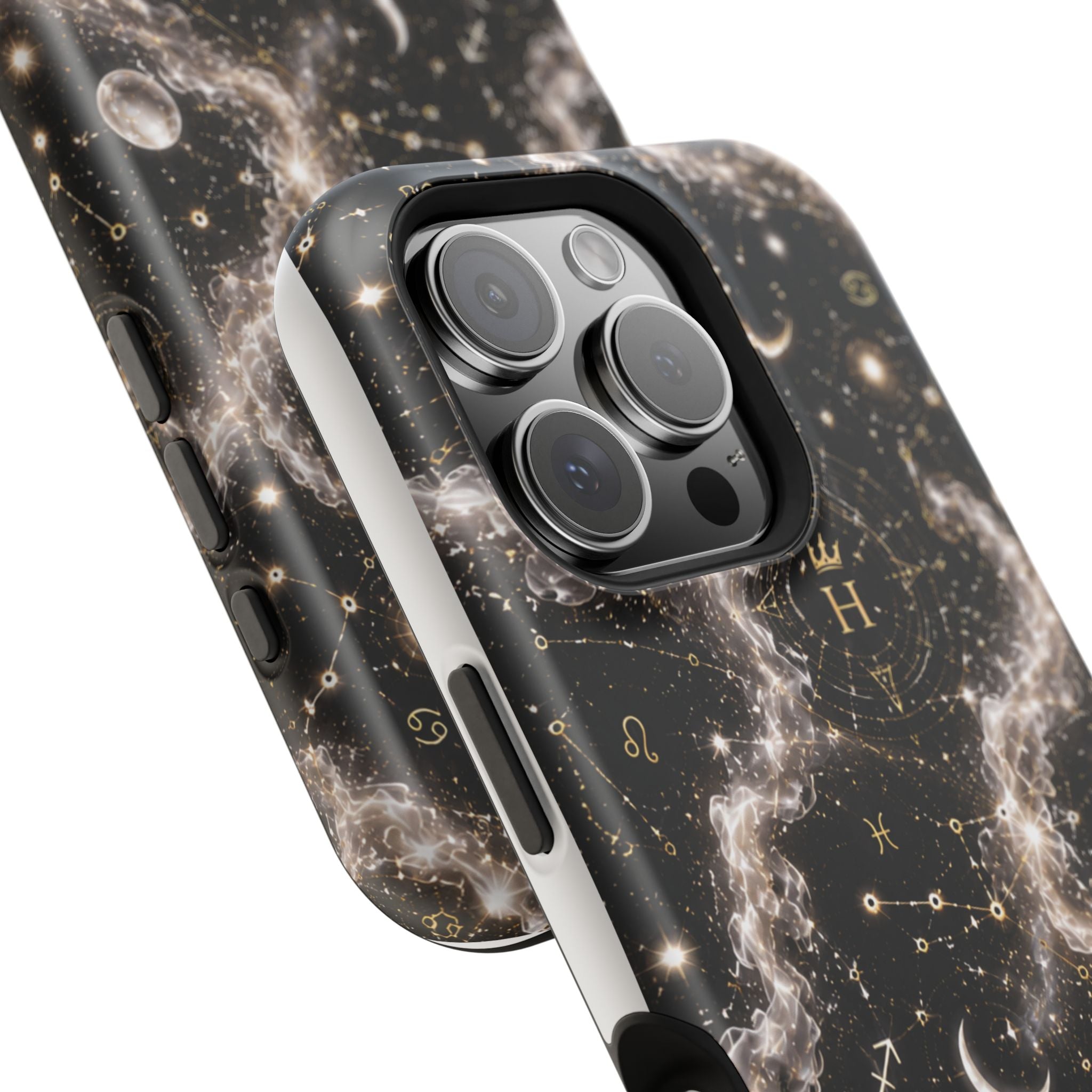 Astrology Galaxy Phone Case — Magnetic Impact-Resistant Cosmic Constellation Design