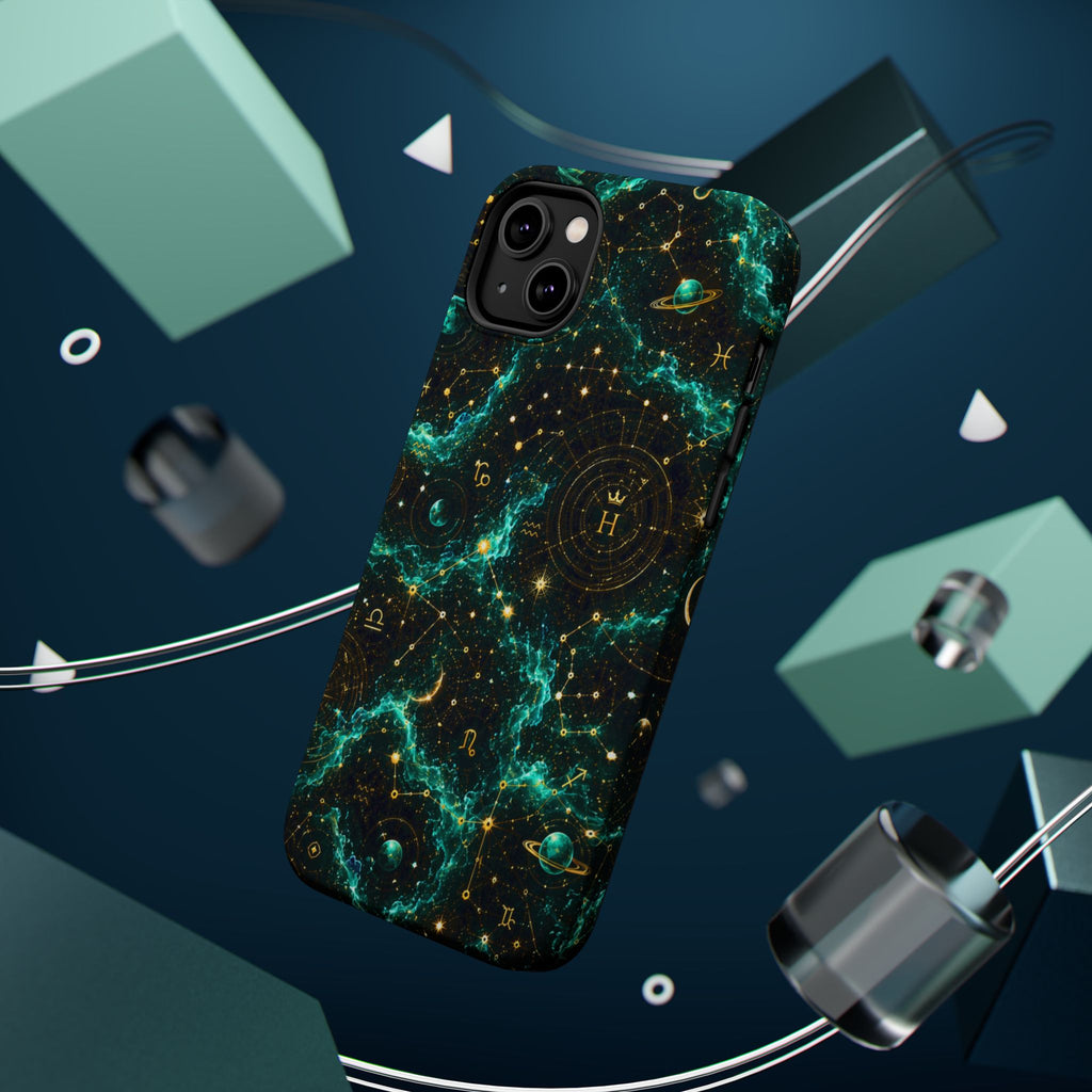 Astrology Nebula Magnetic Impact Phone Case — Zodiac Constellation Design