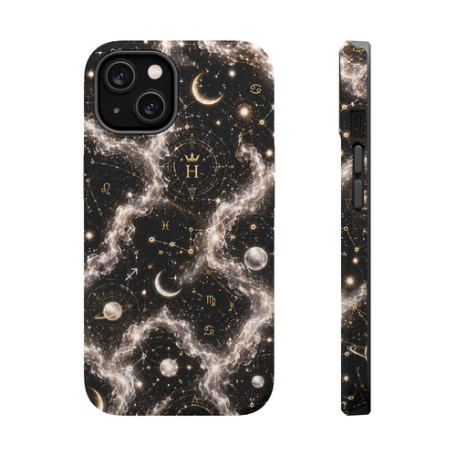 Astrology Galaxy Phone Case — Magnetic Impact-Resistant Cosmic Constellation Design
