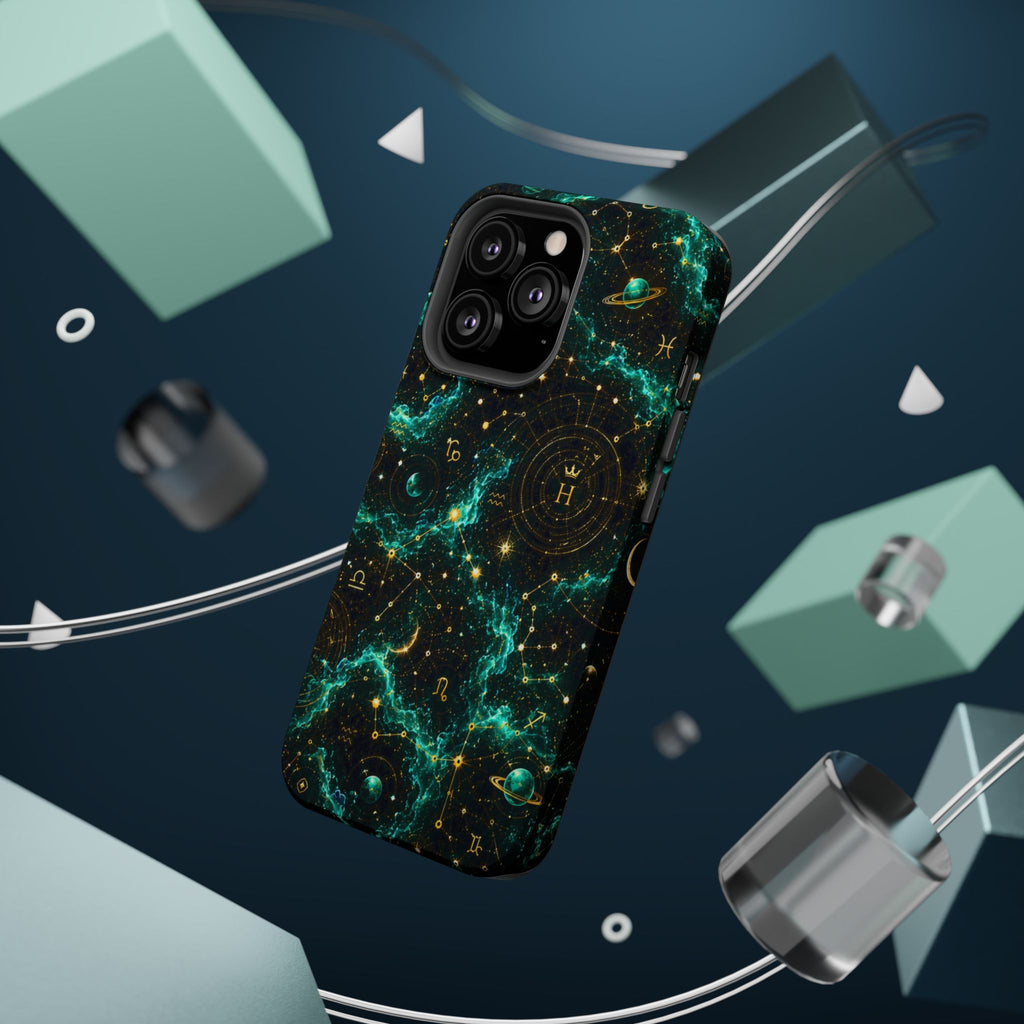 Astrology Nebula Magnetic Impact Phone Case — Zodiac Constellation Design