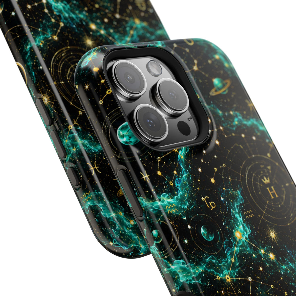 Astrology Nebula Magnetic Impact Phone Case — Zodiac Constellation Design