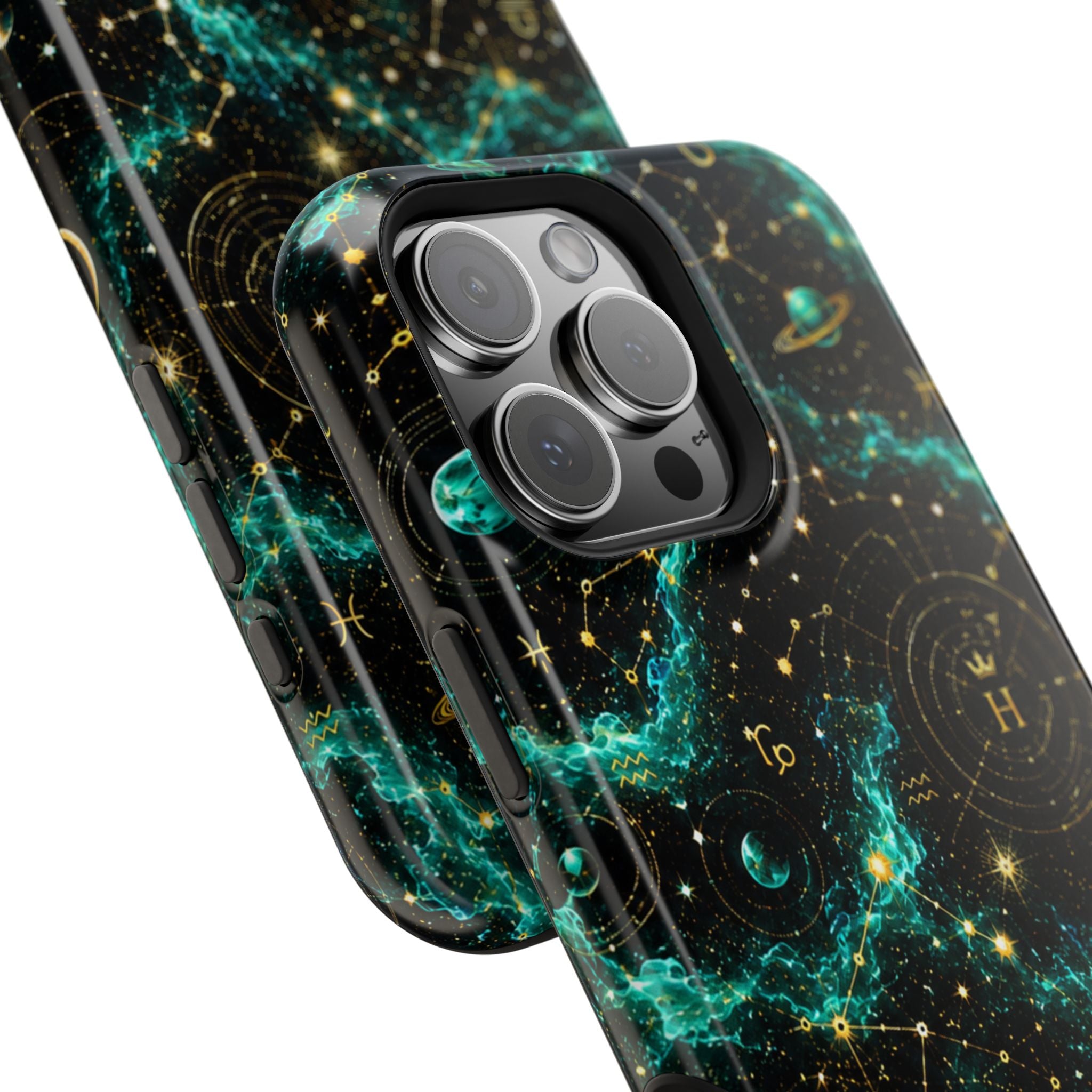 Astrology Nebula Magnetic Impact Phone Case — Zodiac Constellation Design