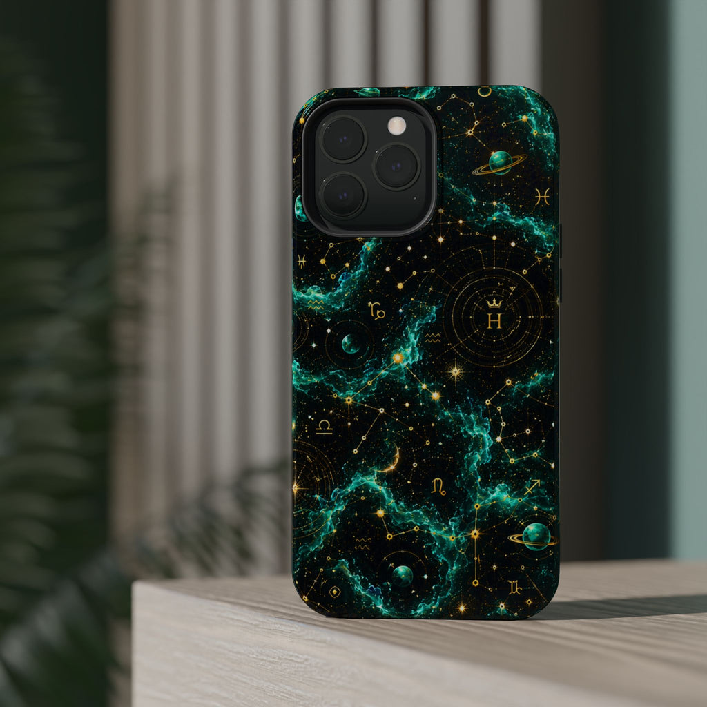 Astrology Nebula Magnetic Impact Phone Case — Zodiac Constellation Design