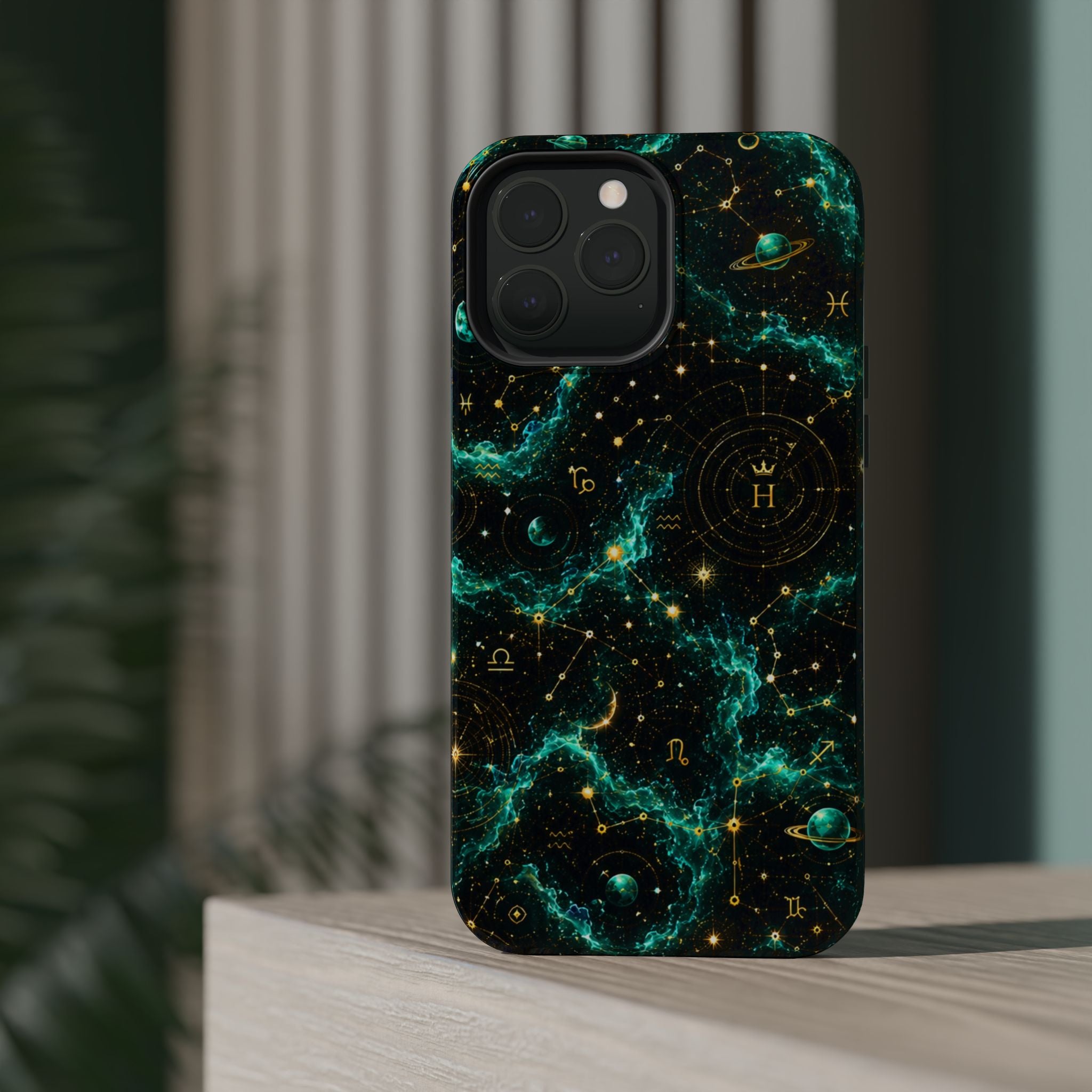 Astrology Nebula Magnetic Impact Phone Case — Zodiac Constellation Design