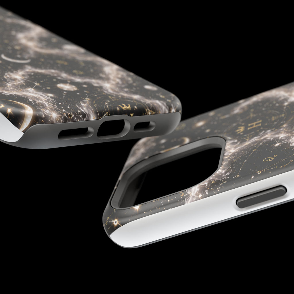 Astrology Galaxy Phone Case — Magnetic Impact-Resistant Cosmic Constellation Design