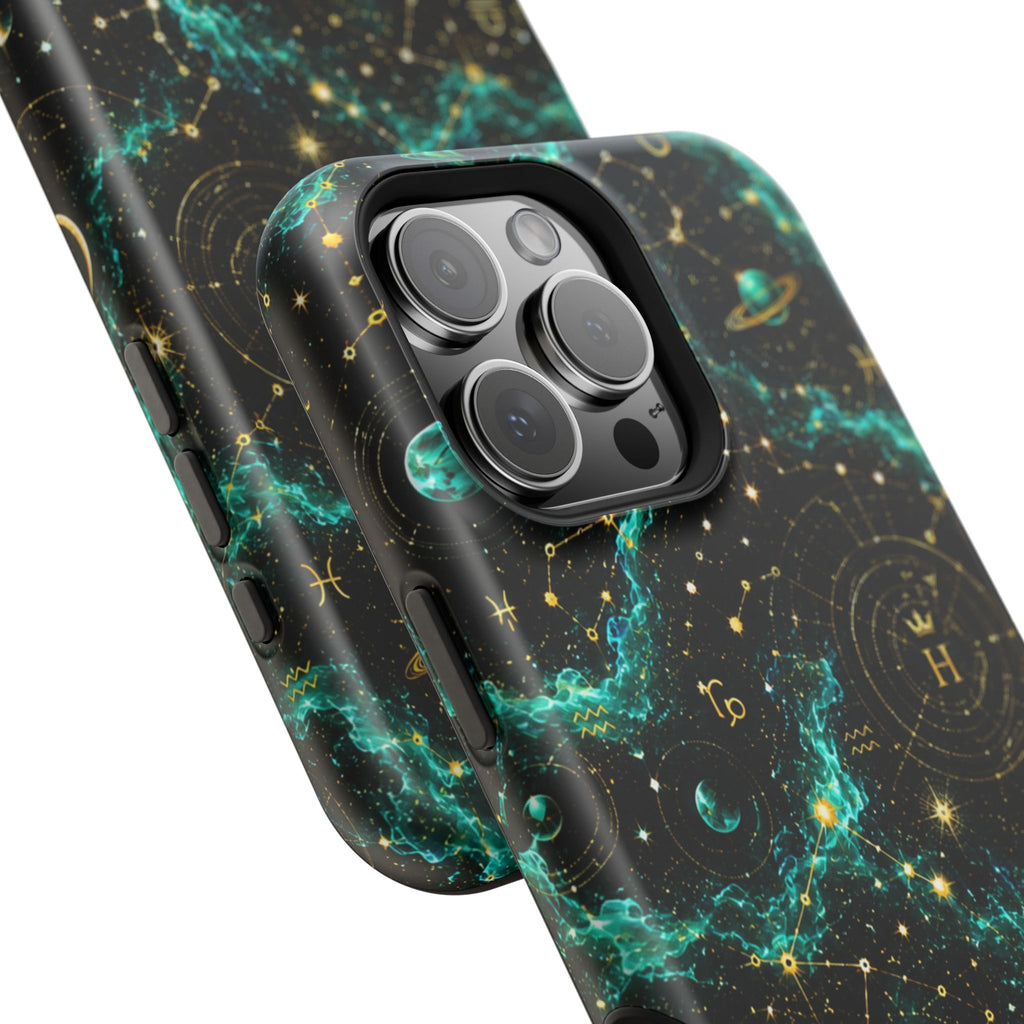 Astrology Nebula Magnetic Impact Phone Case — Zodiac Constellation Design