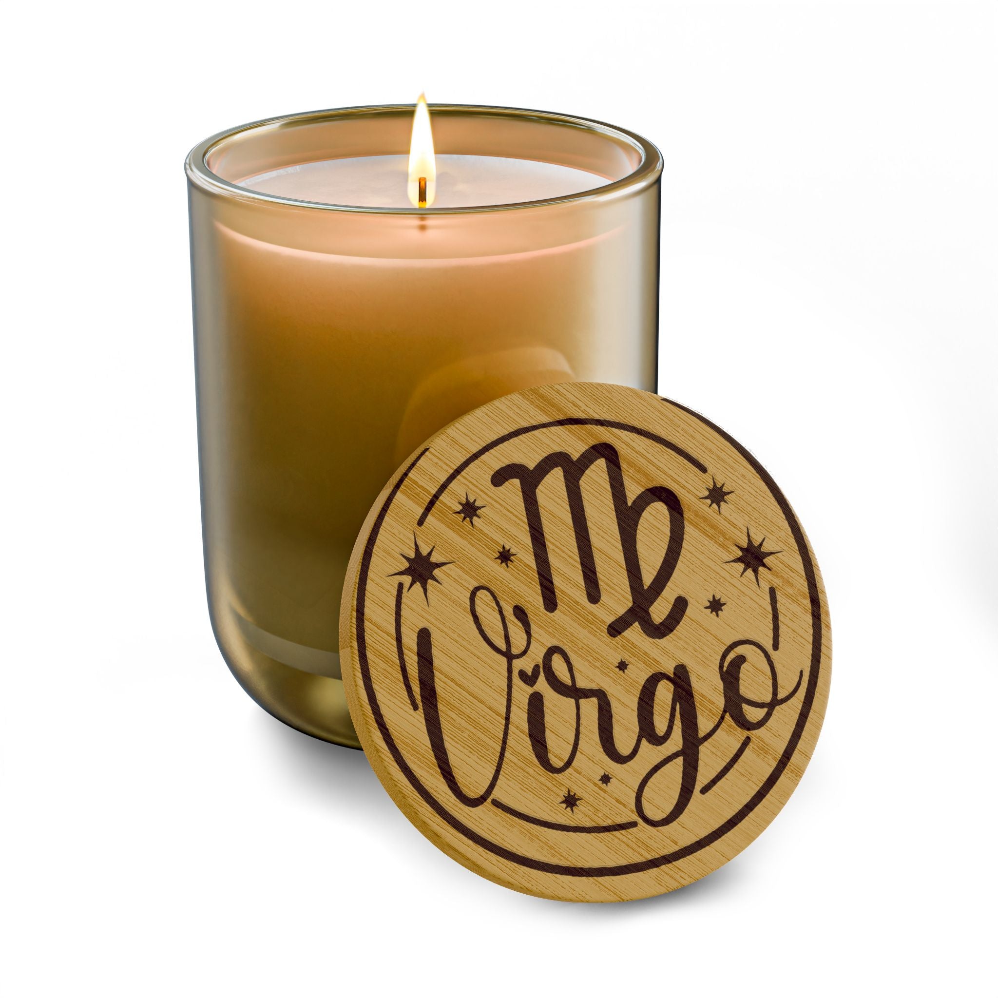 Virgo Scented Soy Candle 14oz — Engraved Zodiac Gift