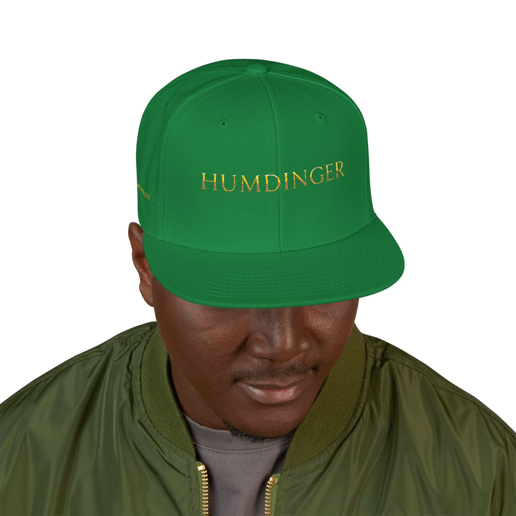 Humdinger Gold Embroidered Snapback Hat