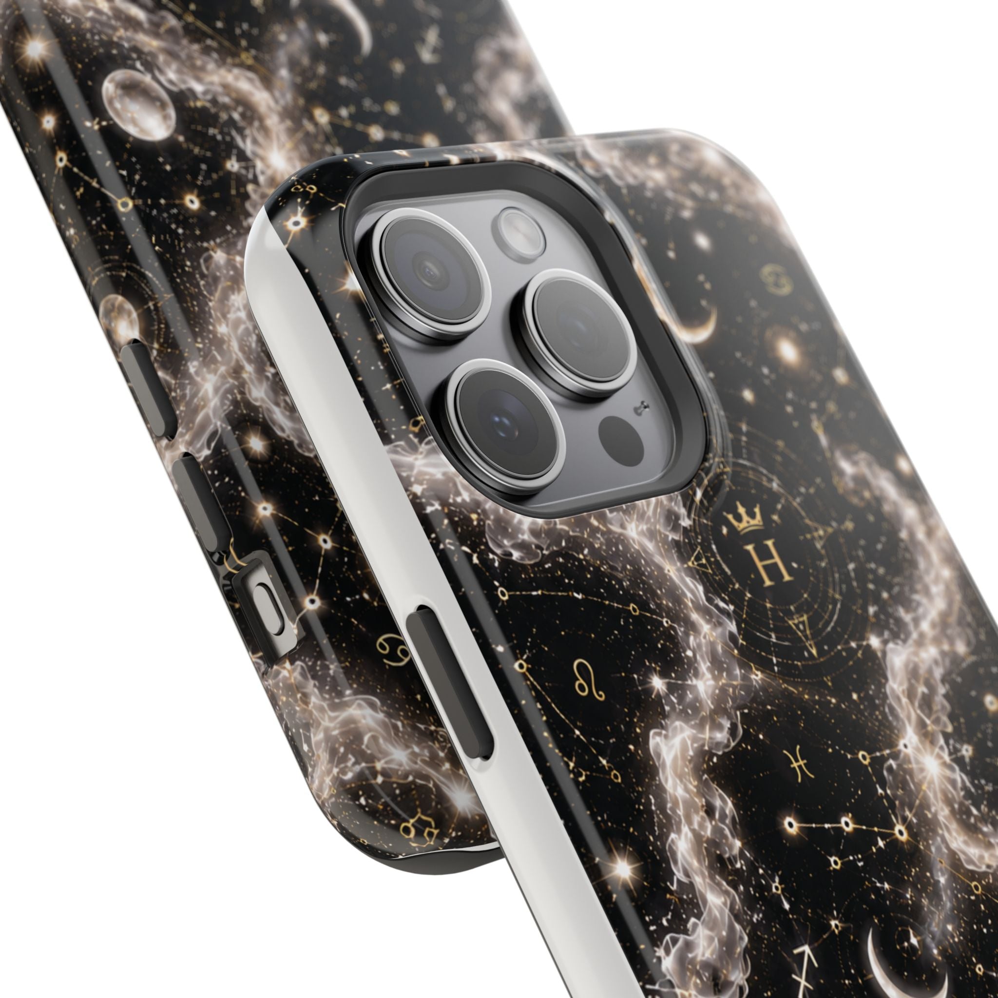 Astrology Galaxy Phone Case — Magnetic Impact-Resistant Cosmic Constellation Design