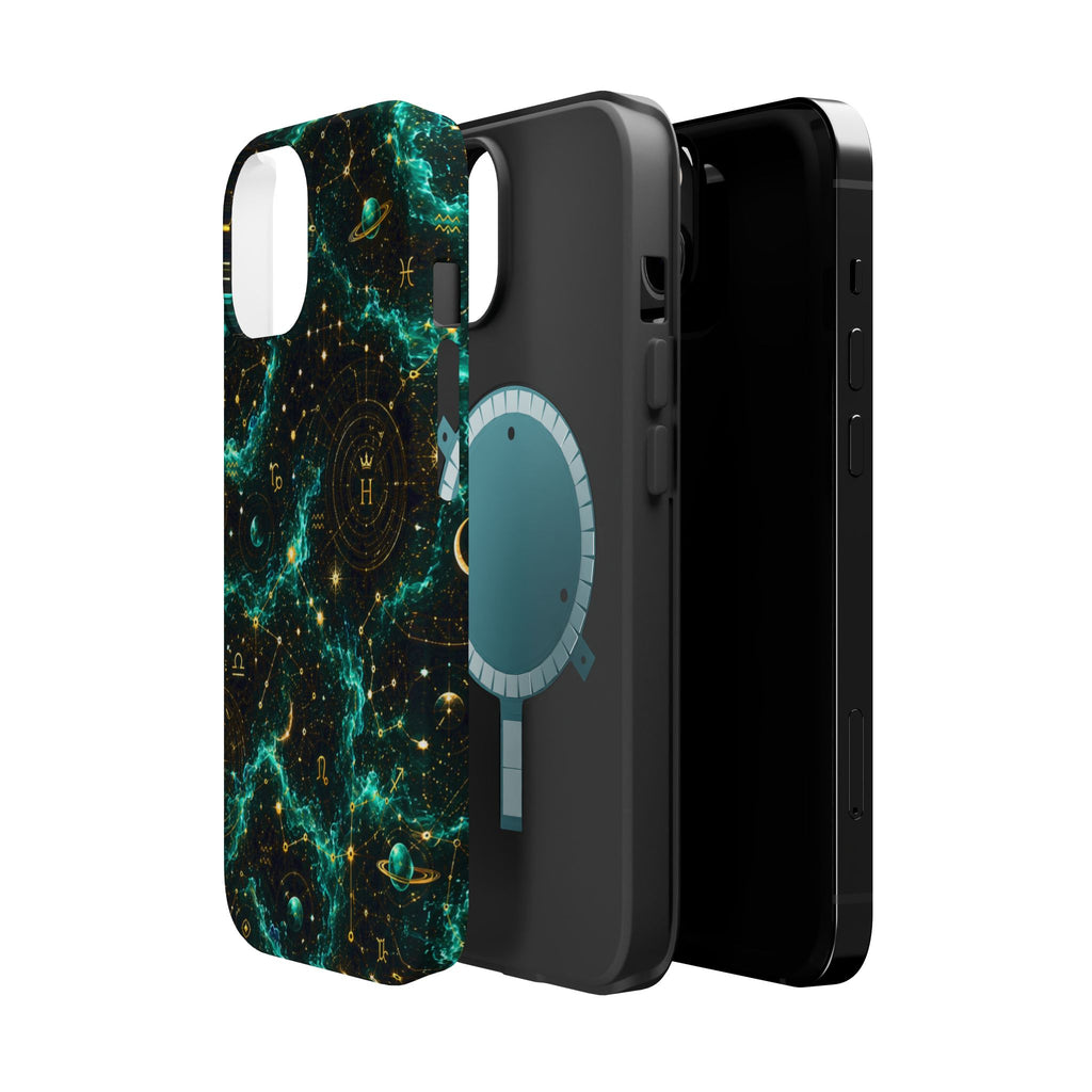 Astrology Nebula Magnetic Impact Phone Case — Zodiac Constellation Design