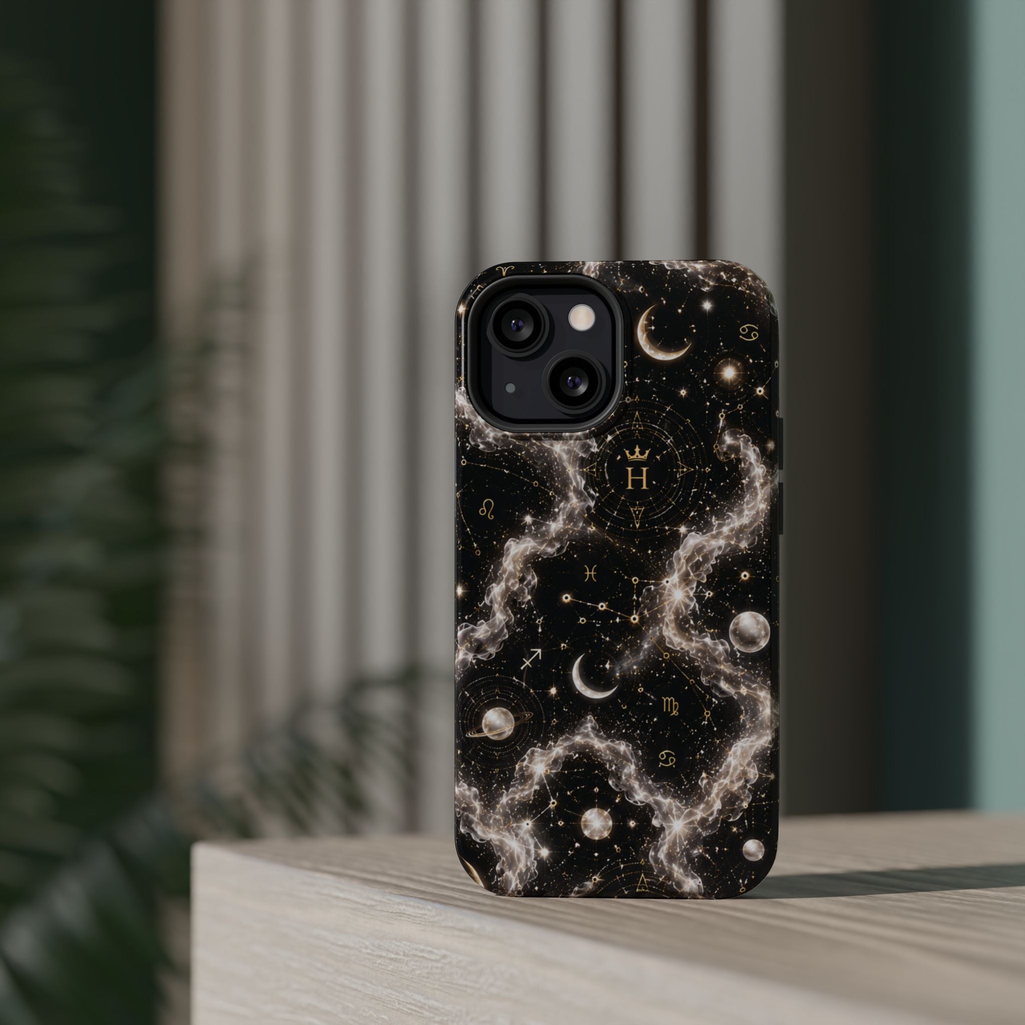 Astrology Galaxy Phone Case — Magnetic Impact-Resistant Cosmic Constellation Design