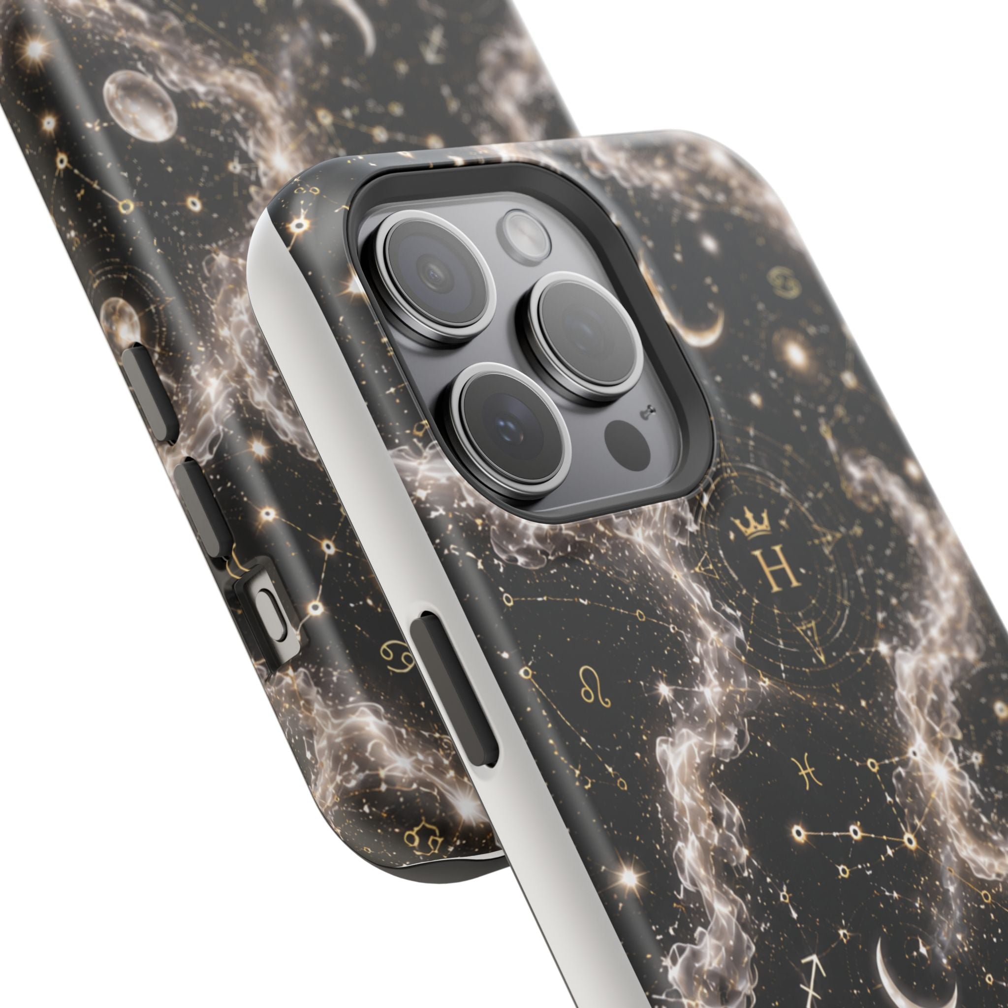 Astrology Galaxy Phone Case — Magnetic Impact-Resistant Cosmic Constellation Design
