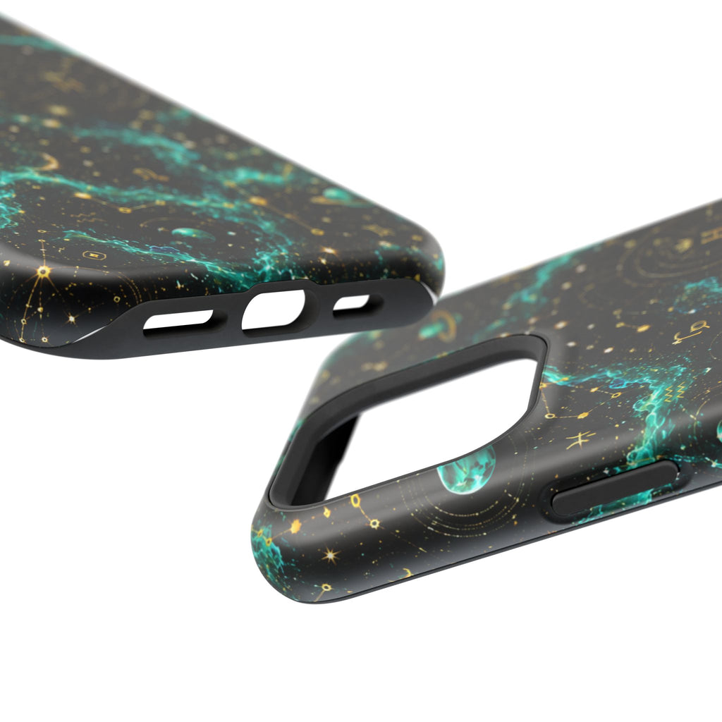 Astrology Nebula Magnetic Impact Phone Case — Zodiac Constellation Design