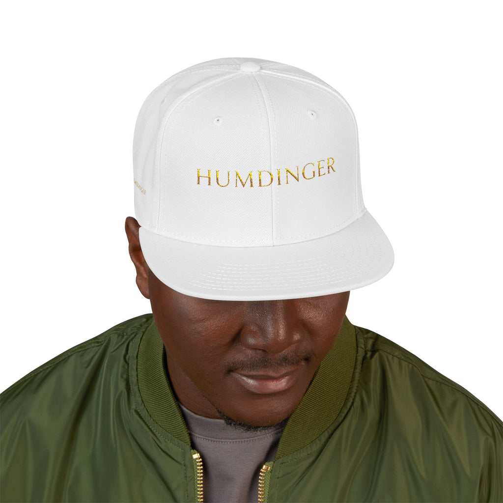 Humdinger Gold Embroidered Snapback Hat