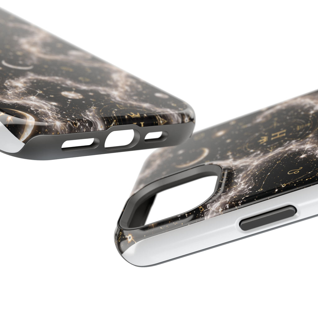 Astrology Galaxy Phone Case — Magnetic Impact-Resistant Cosmic Constellation Design
