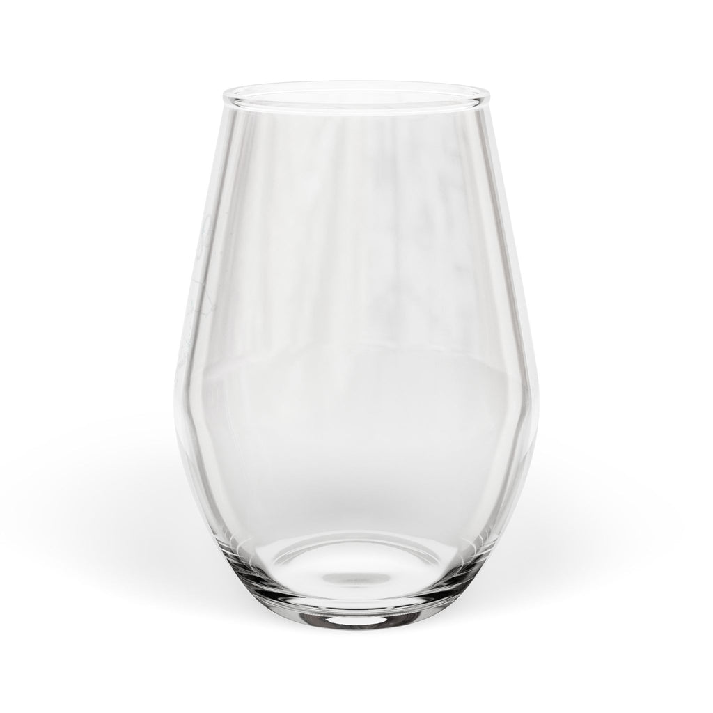 Leo Zodiac Clear Stemless Wine Glass| Humdinger