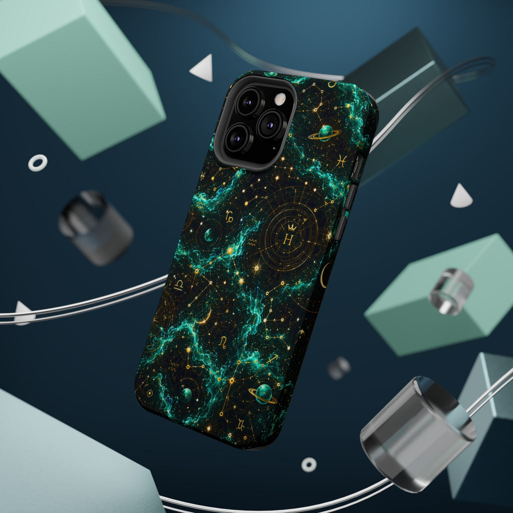 Astrology Nebula Magnetic Impact Phone Case — Zodiac Constellation Design