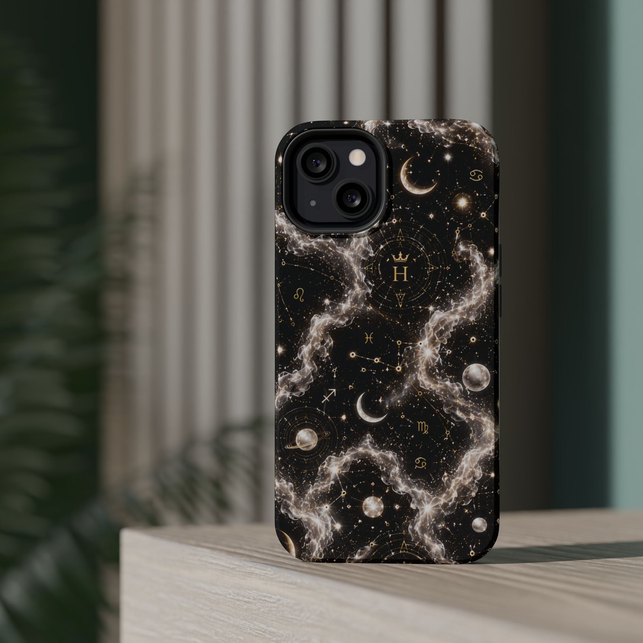 Astrology Galaxy Phone Case — Magnetic Impact-Resistant Cosmic Constellation Design