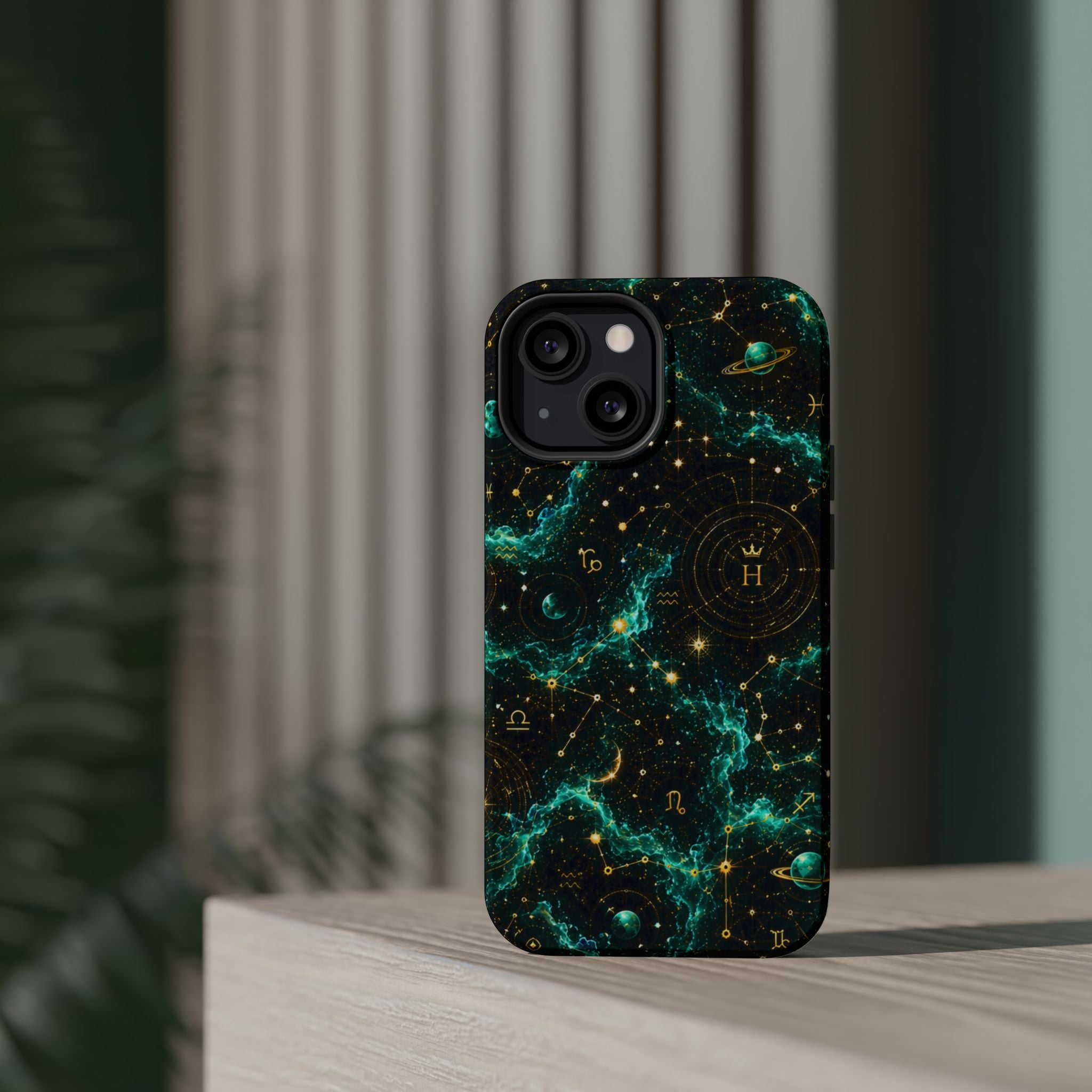 Astrology Nebula Magnetic Impact Phone Case — Zodiac Constellation Design
