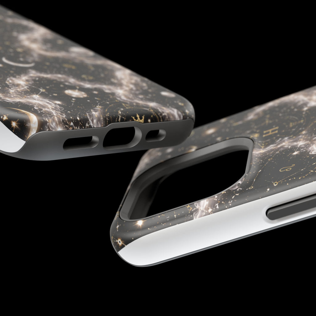 Astrology Galaxy Phone Case — Magnetic Impact-Resistant Cosmic Constellation Design