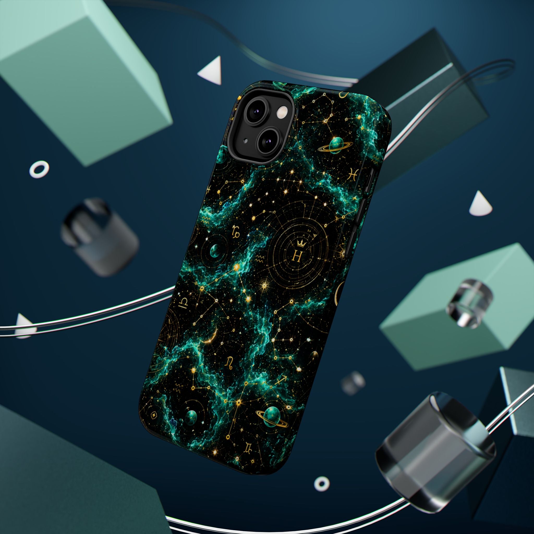 Astrology Nebula Magnetic Impact Phone Case — Zodiac Constellation Design