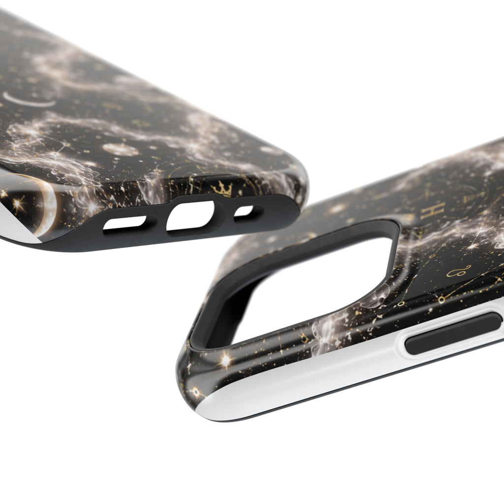 Astrology Galaxy Phone Case — Magnetic Impact-Resistant Cosmic Constellation Design