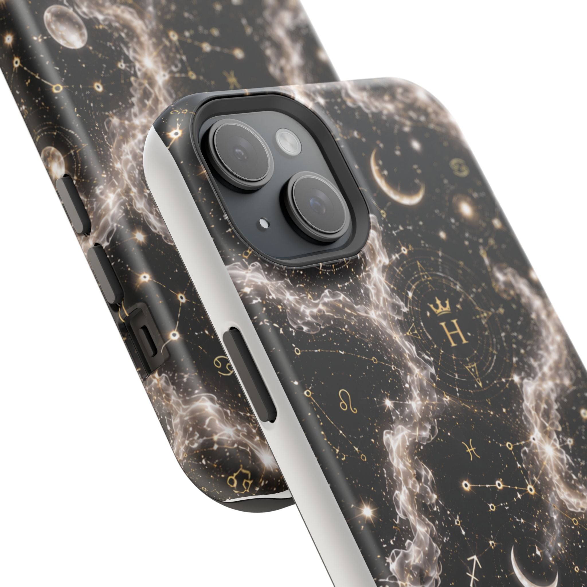 Astrology Galaxy Phone Case — Magnetic Impact-Resistant Cosmic Constellation Design