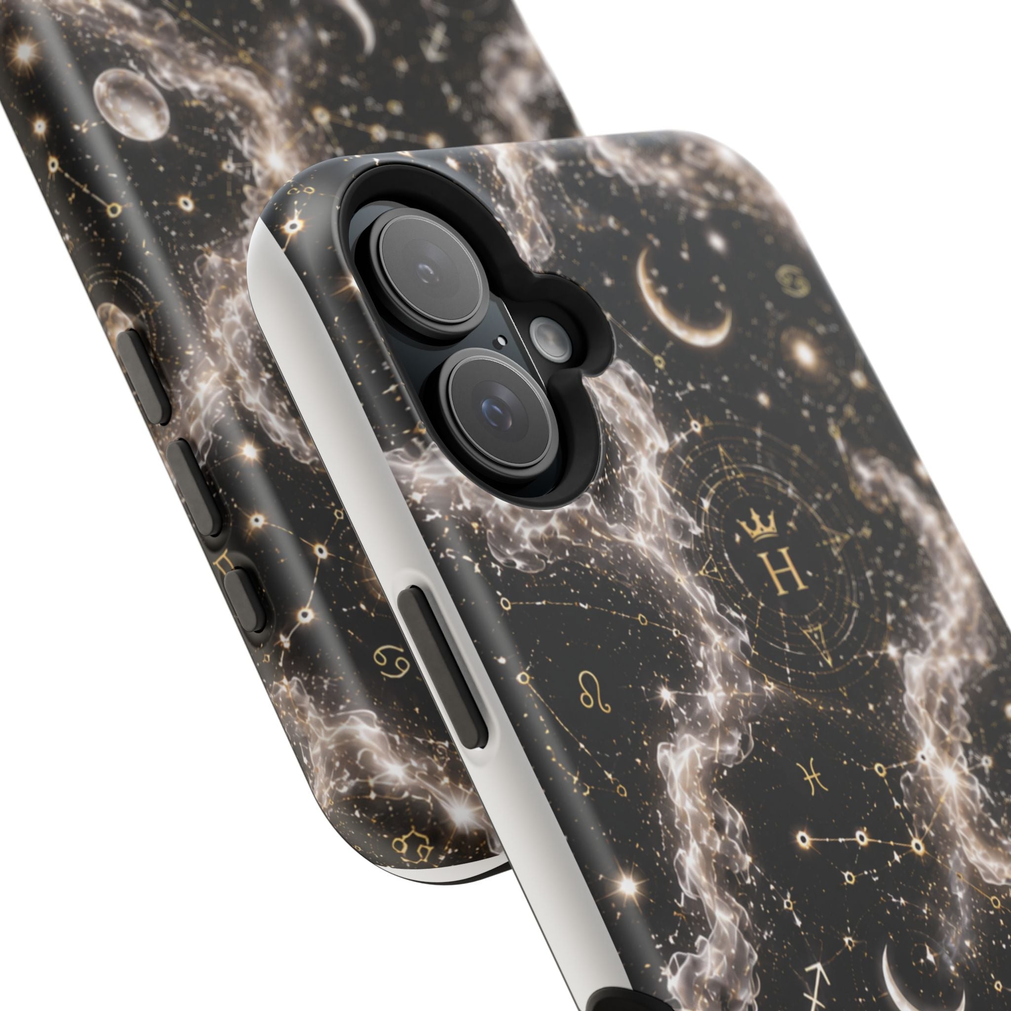 Astrology Galaxy Phone Case — Magnetic Impact-Resistant Cosmic Constellation Design