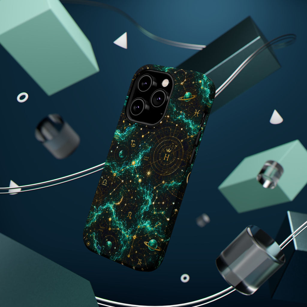 Astrology Nebula Magnetic Impact Phone Case — Zodiac Constellation Design
