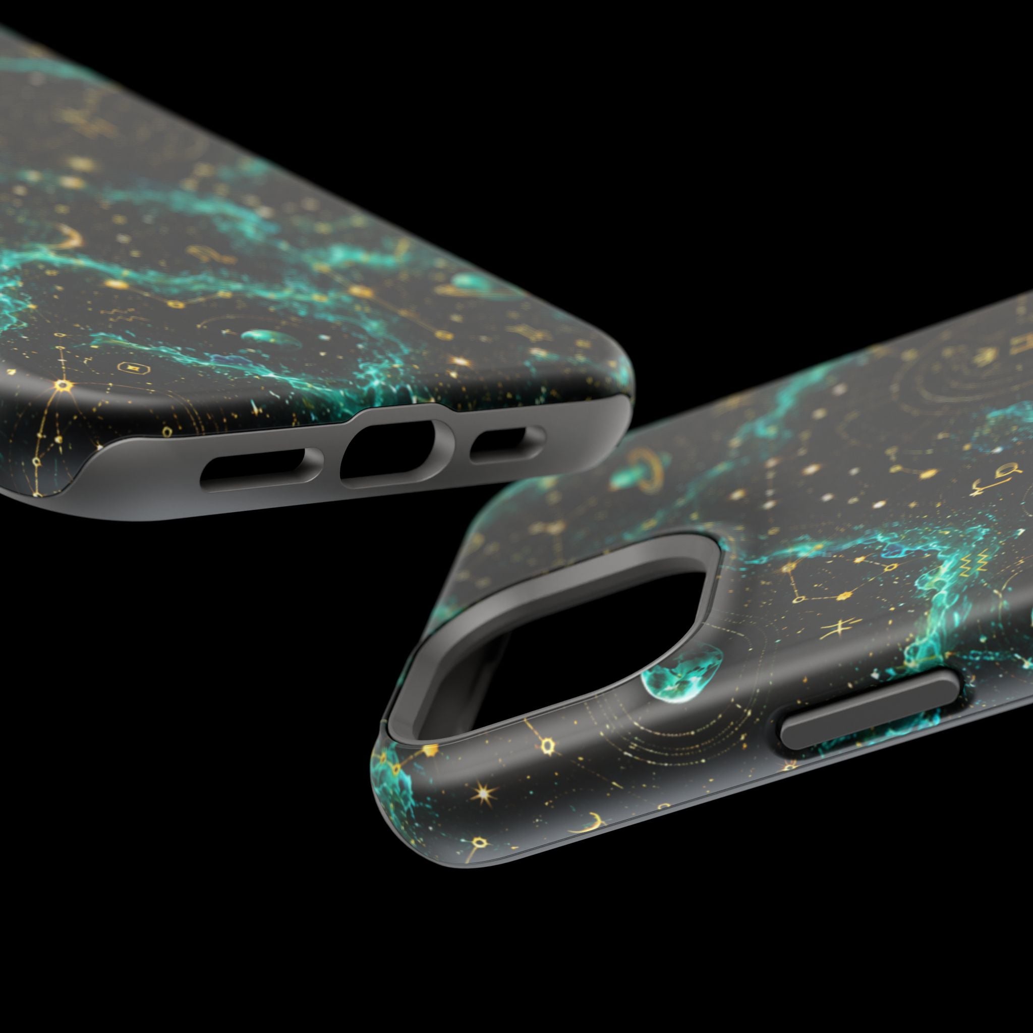 Astrology Nebula Magnetic Impact Phone Case — Zodiac Constellation Design