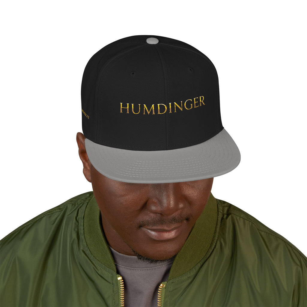 Humdinger Gold Embroidered Snapback Hat
