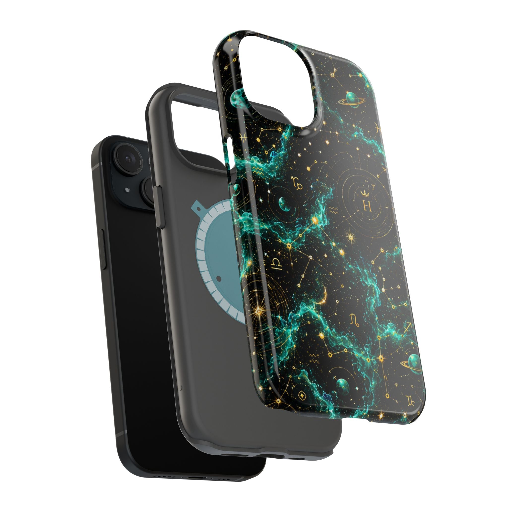 Astrology Nebula Magnetic Impact Phone Case — Zodiac Constellation Design