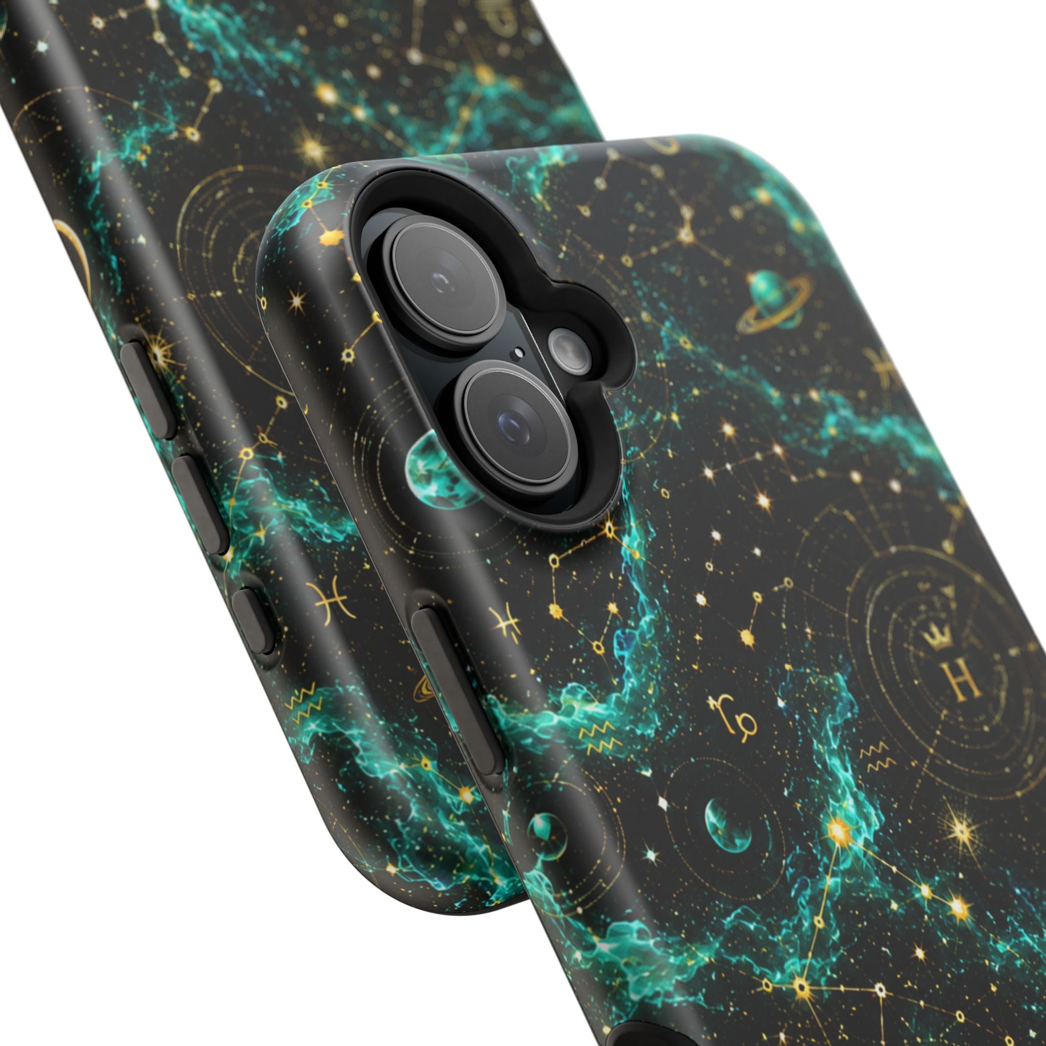 Astrology Nebula Magnetic Impact Phone Case — Zodiac Constellation Design