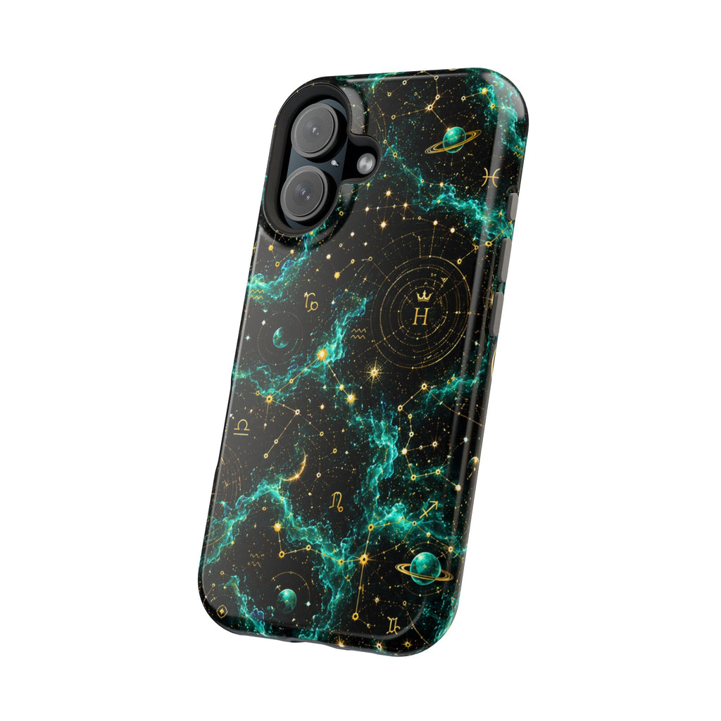 Astrology Nebula Magnetic Impact Phone Case — Zodiac Constellation Design