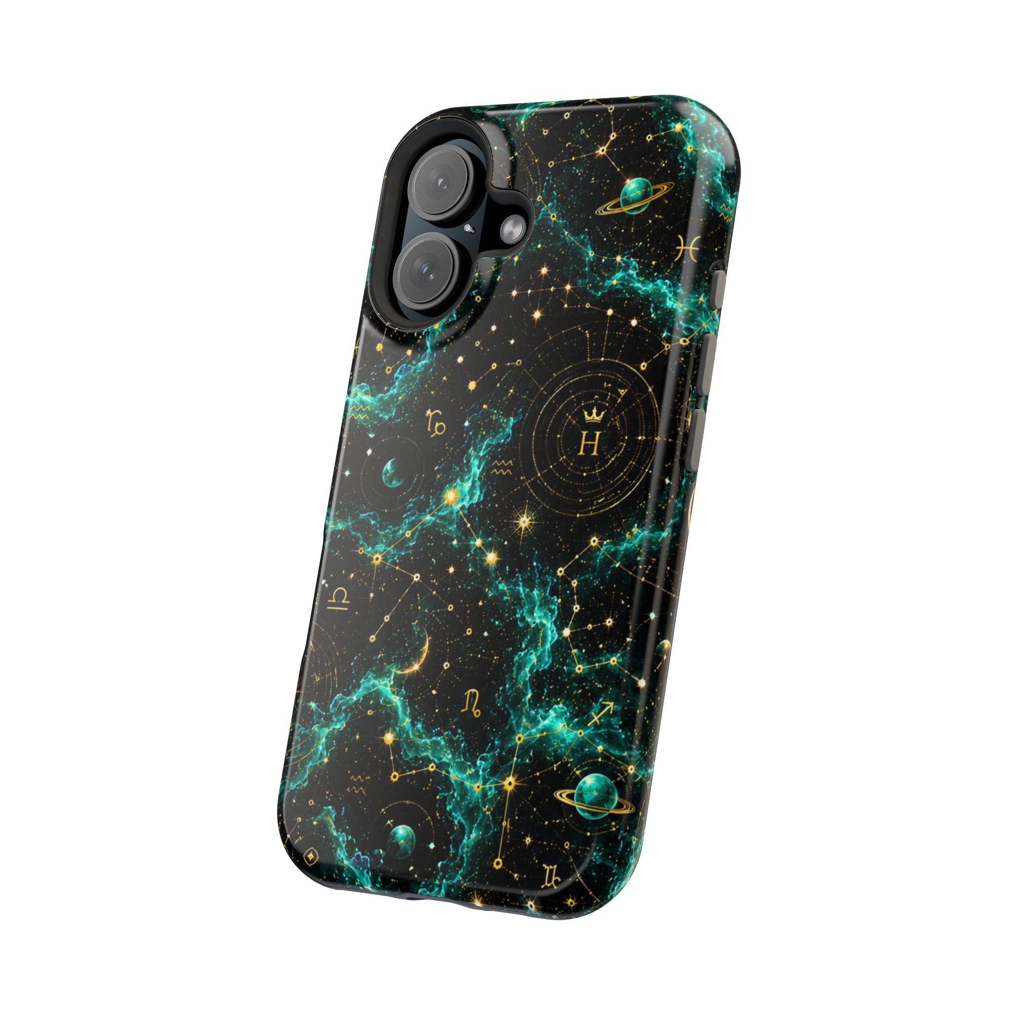 Astrology Nebula Magnetic Impact Phone Case — Zodiac Constellation Design