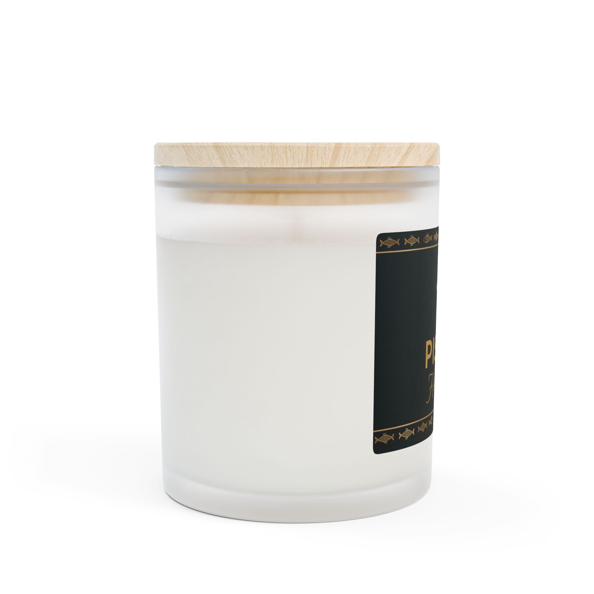 Pisces Zodiac Candle — Frosted 11oz Scented Soy Candle