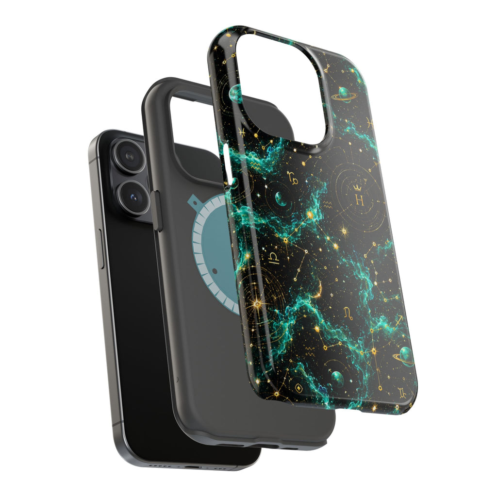 Astrology Nebula Magnetic Impact Phone Case — Zodiac Constellation Design