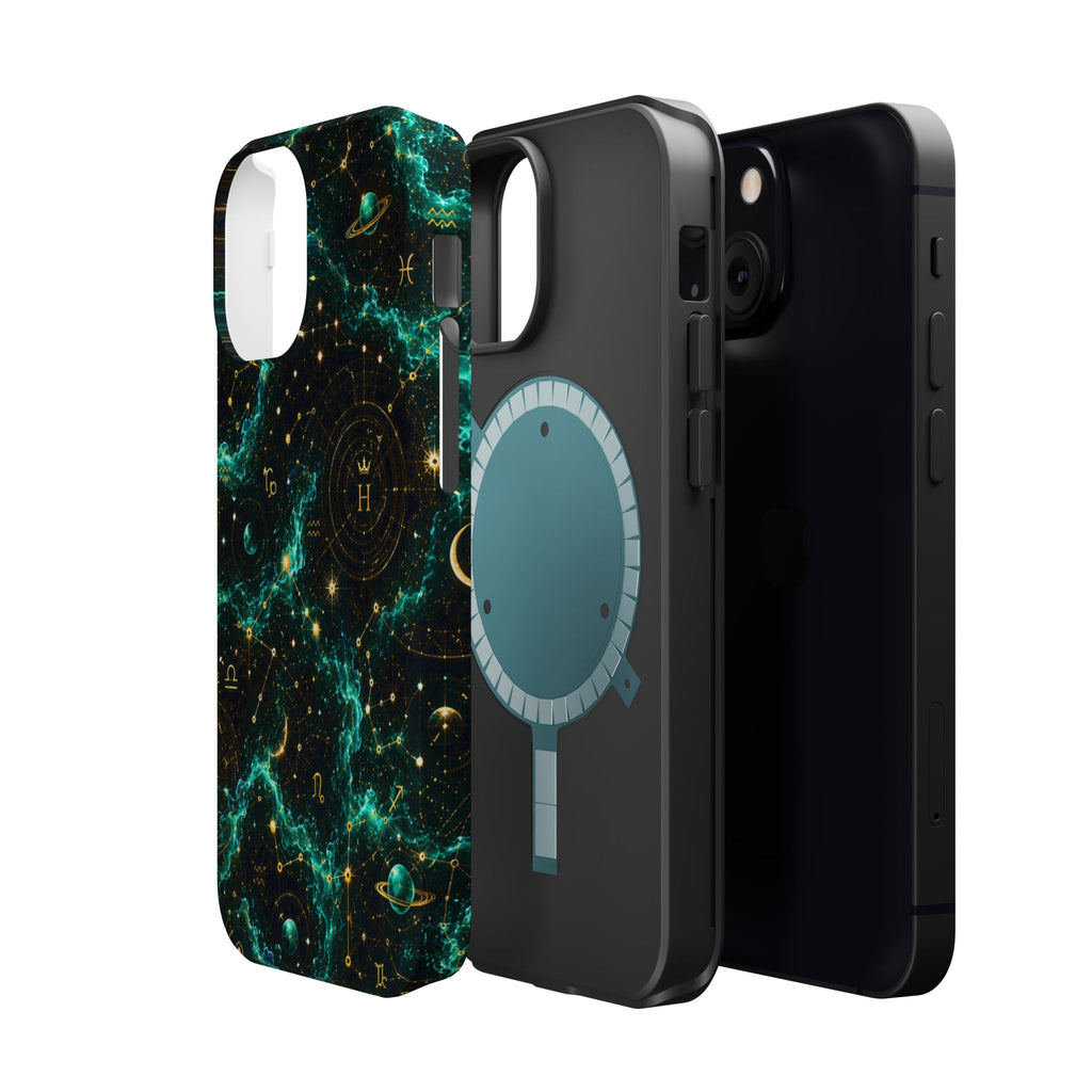 Astrology Nebula Magnetic Impact Phone Case — Zodiac Constellation Design