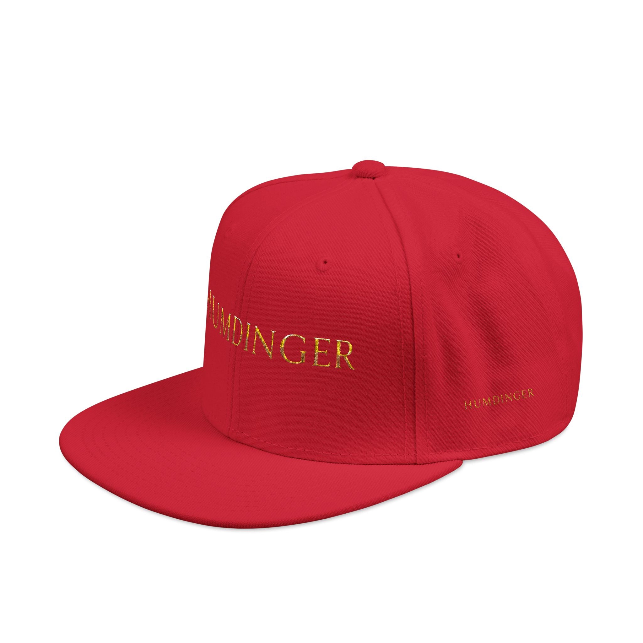 Humdinger Gold Embroidered Snapback Hat