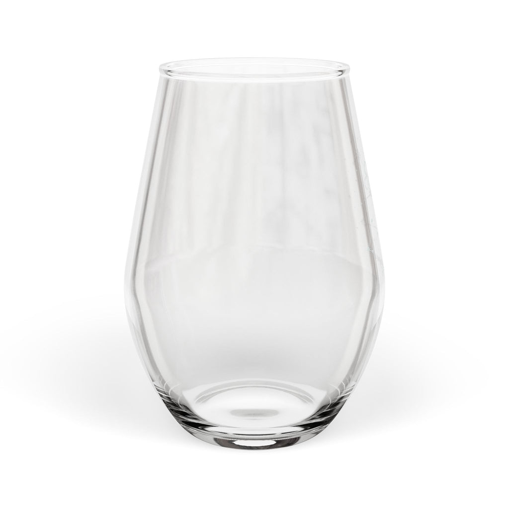 Leo Zodiac Clear Stemless Wine Glass| Humdinger