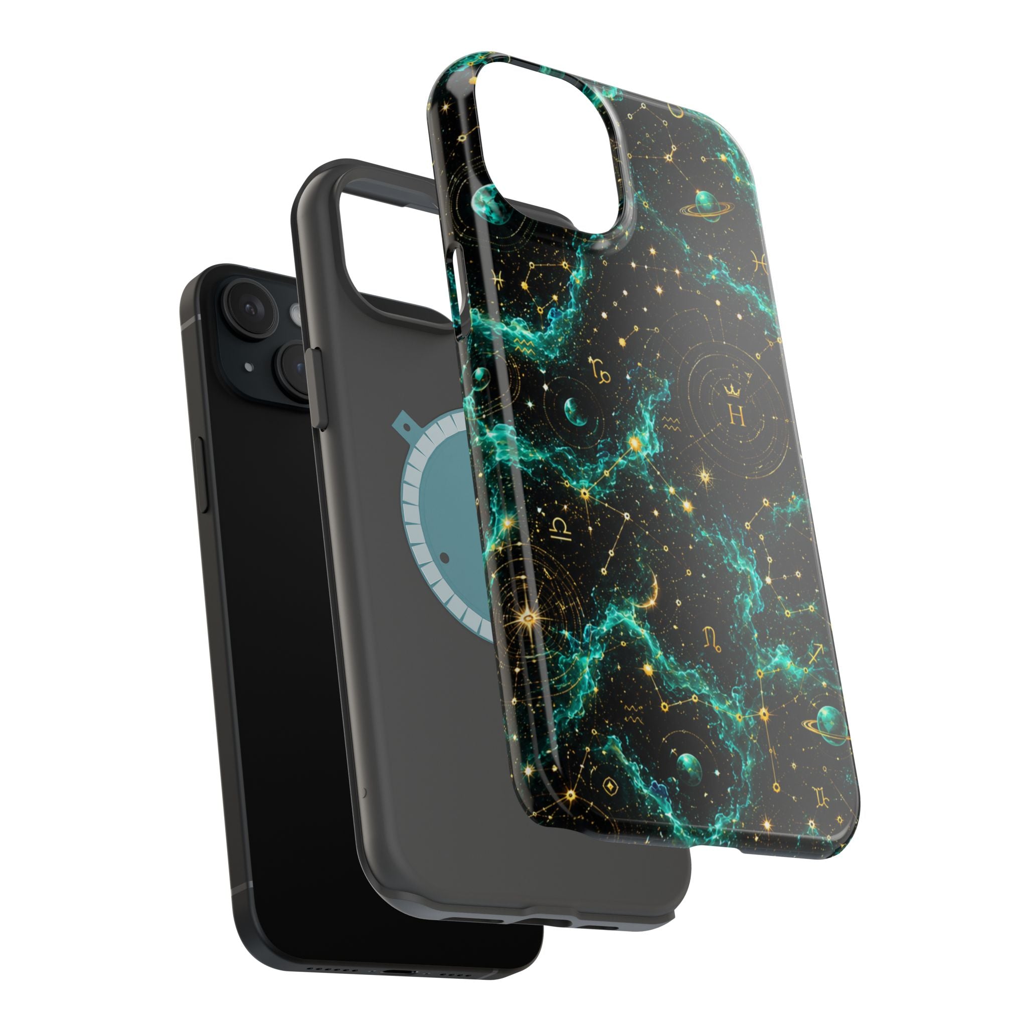 Astrology Nebula Magnetic Impact Phone Case — Zodiac Constellation Design